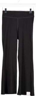 The sacred threads company Black Logo Print Flares UK S - Reliked