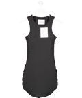 The Sentenced Black Lace Inset Sides Dtil Mini Dress UK XS - Reliked