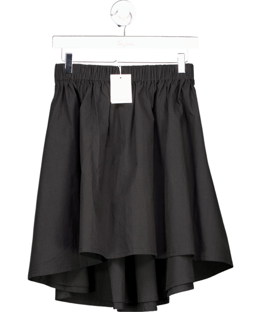 The waiting room Black Pleated Midi Skirt UK 6 - Reliked