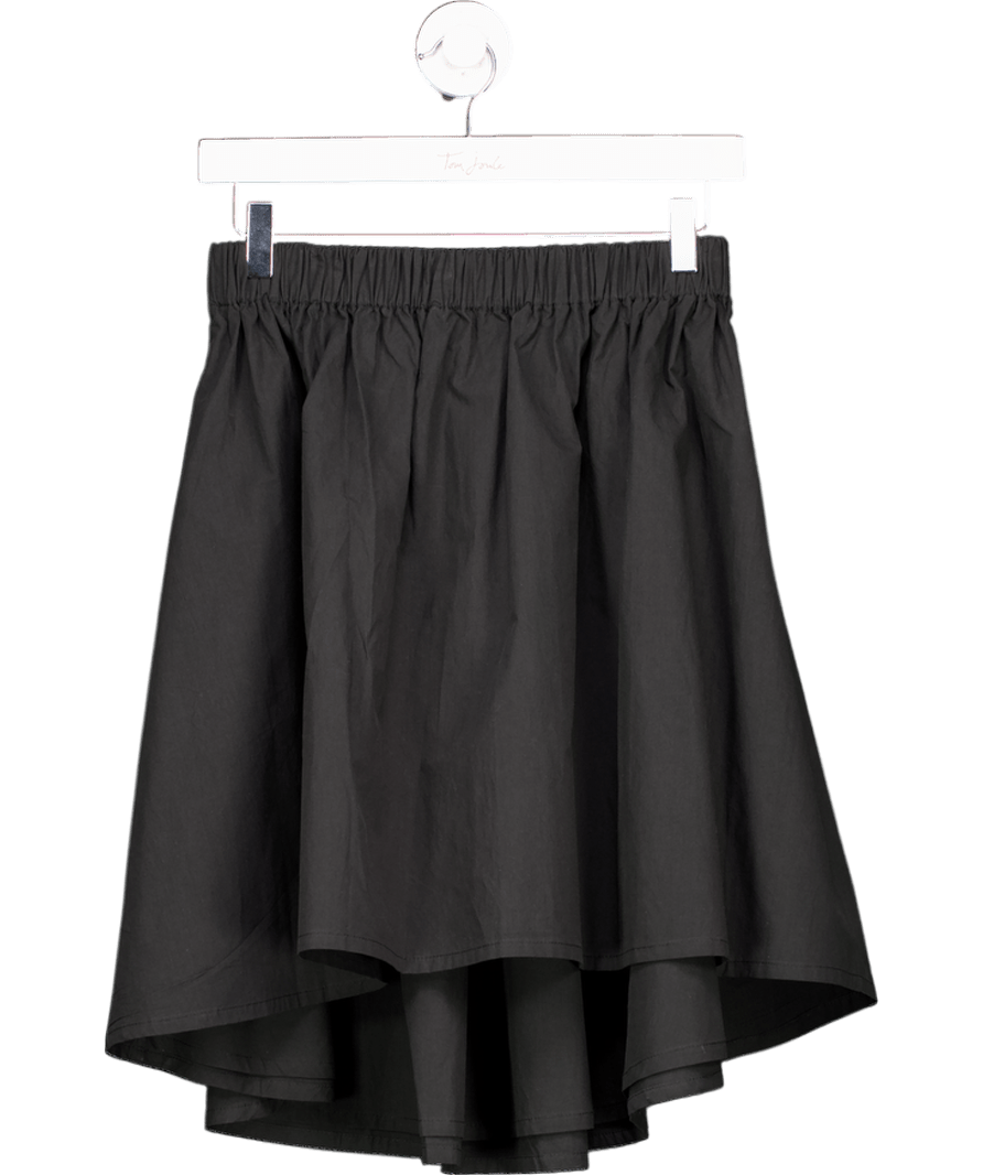 The waiting room Black Pleated Midi Skirt UK 6 - Reliked