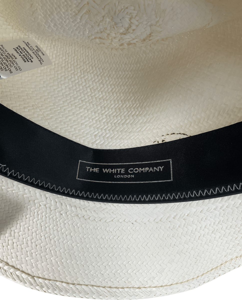 The White Company White Christy's Panama Hat One Size - Reliked