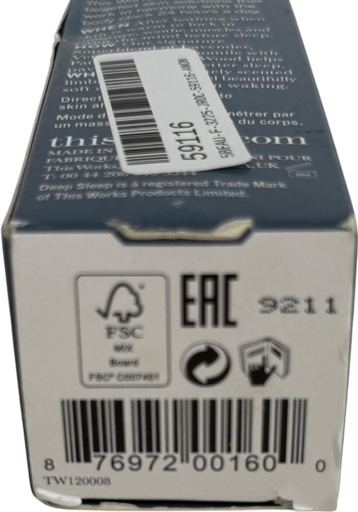 This Works Deep Sleep Night Oil 120ml - Reliked