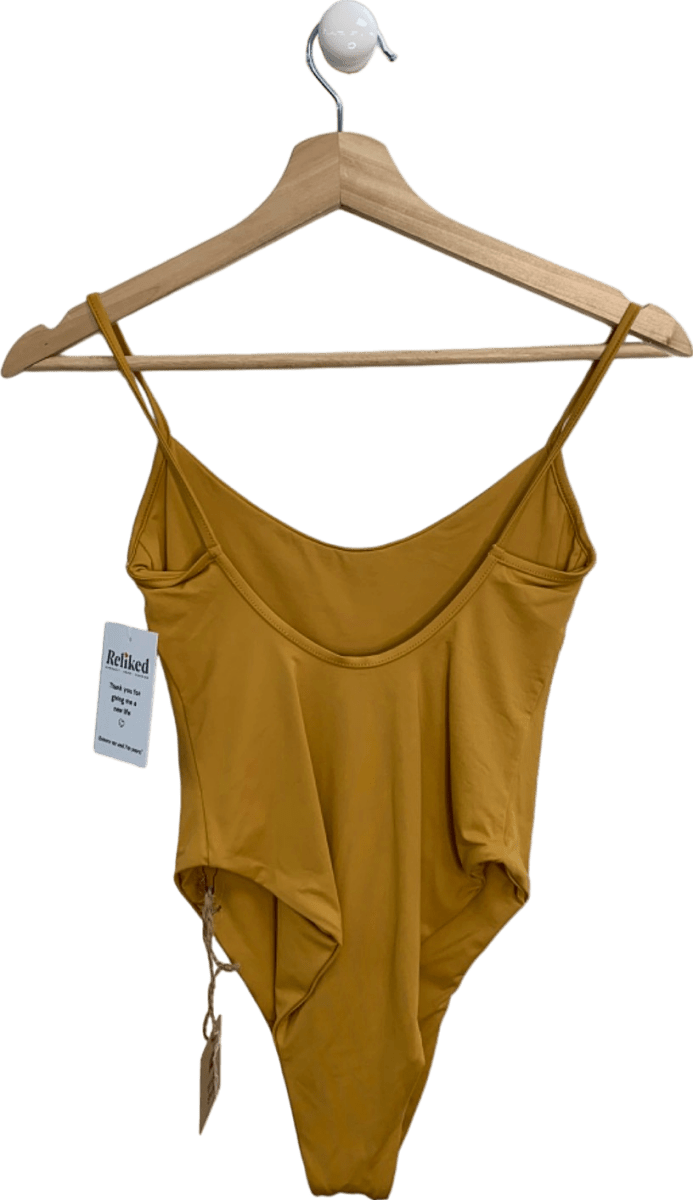 Toast Swim Mustard Yellow Swimsuit XS - Reliked