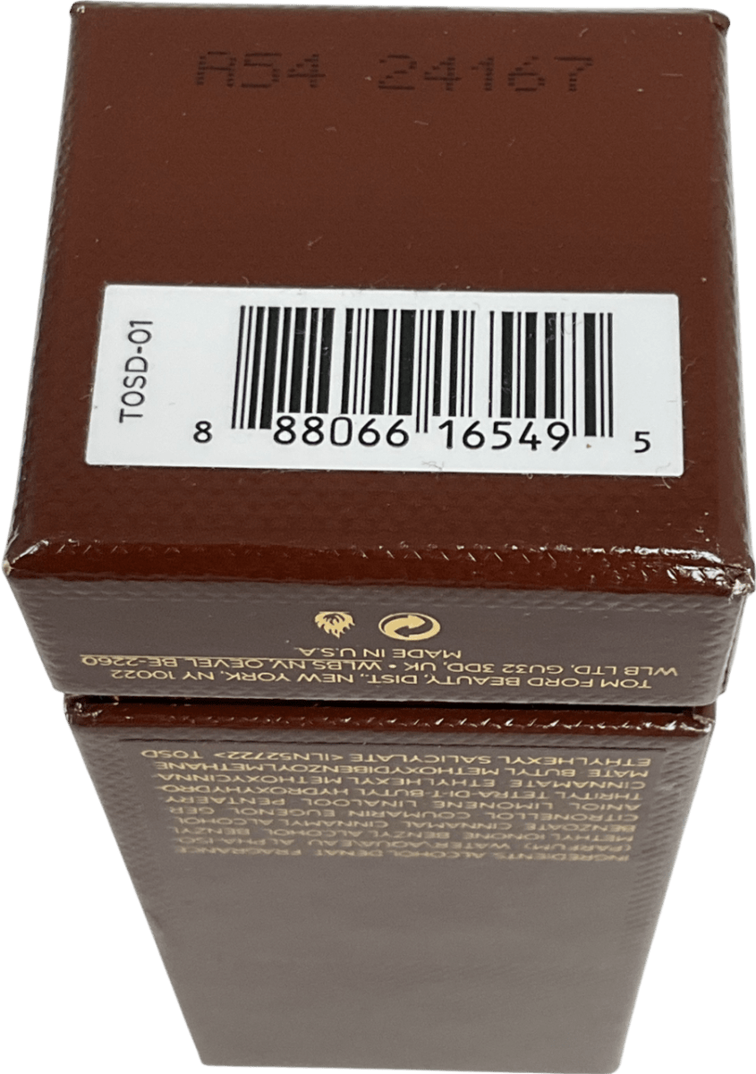 Tom Ford Amber Intrigue Eau De Parfum Amber Intrigue 50ml - Reliked