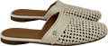 Tommy Hilfiger Cream The Runway Collection Th Monogram Crochet Mules UK 3 EU 36 👠 - Reliked