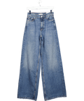 Tommy Hilfiger Mid Blue 70s High Rise Wide Leg Jeans L34 W25 - Reliked