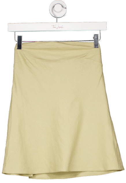 Topshop Beige Clean Longline Tunic Bandeau Top UK 6 - Reliked