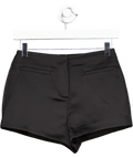 Topshop Black Tailored Short Shorts UK 6 - Reliked