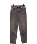 Topshop Black Wash Mom Jeans L30 W25 - Reliked