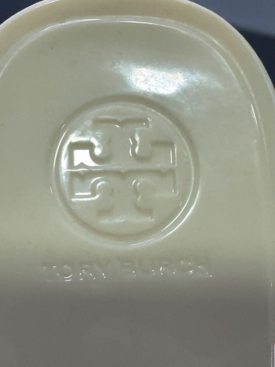 Tory Burch Cream Jelly Logo Sandals UK 7 EU 40 👠 - Reliked
