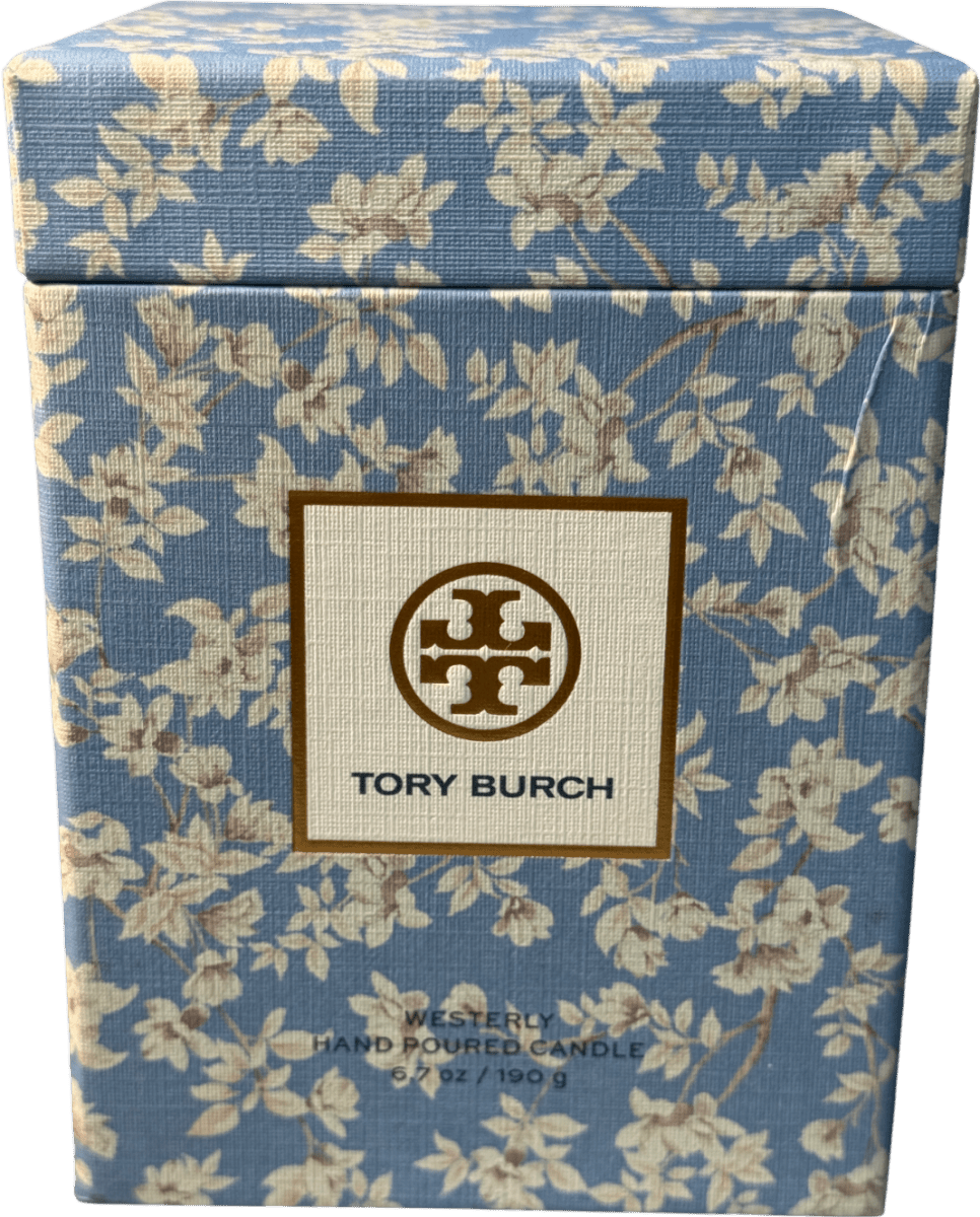 Tory Burch Westerly Jasmine, Gardenia And Pink Pepper Candle 190g - Reliked