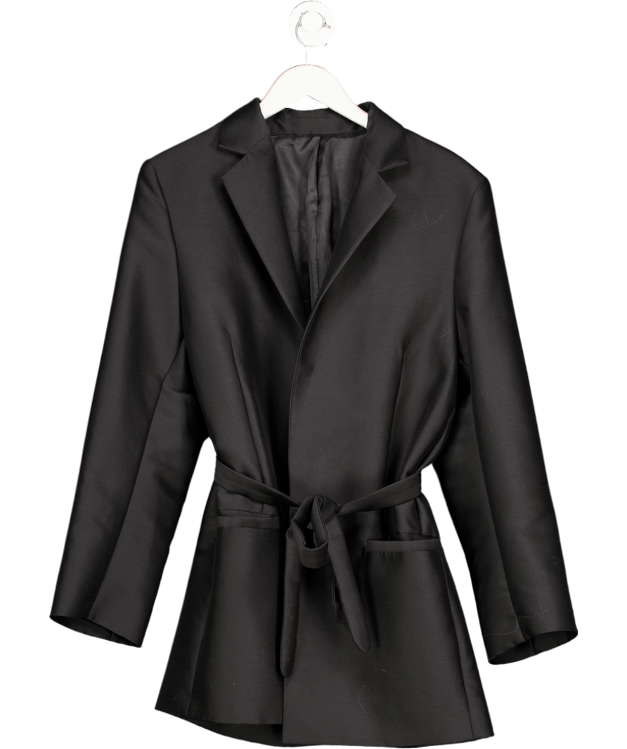 Totême Black Belted Evening Blazer UK 10 - Reliked