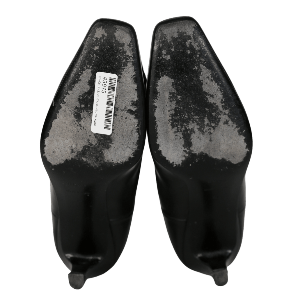 Totême Black Leather Ankle Boots UK 5 EU 38 👠 - Reliked