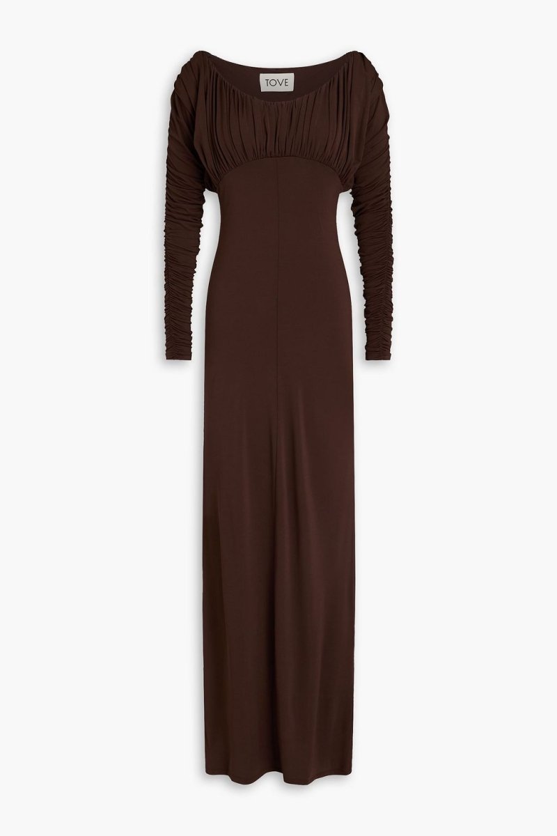 Tove Chocolate Safia Dress UK 10 - Reliked