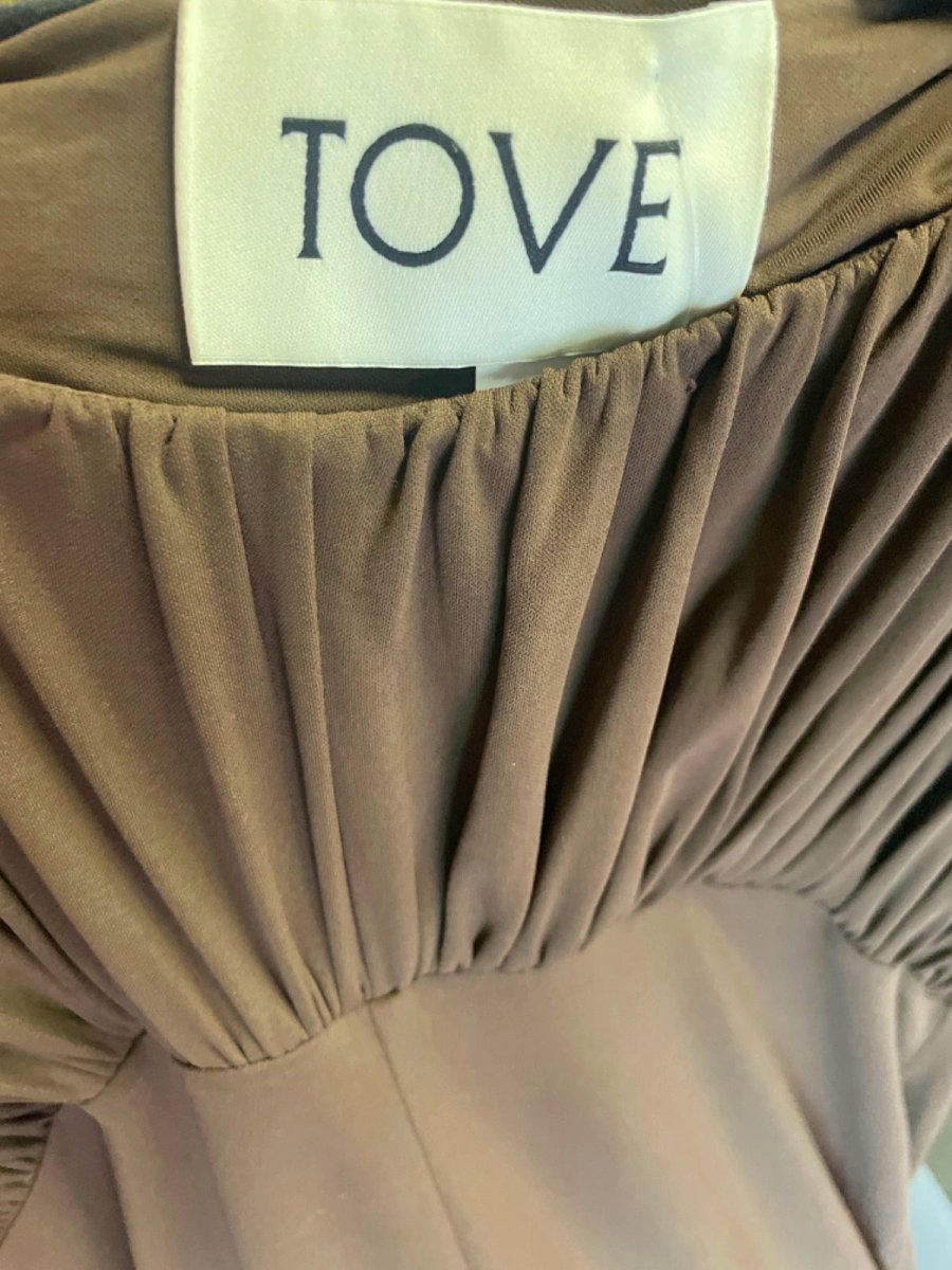 Tove Chocolate Safia Dress UK 10 - Reliked