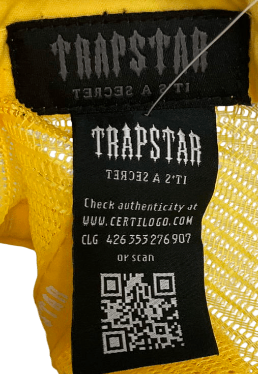 trapstar Star Diamante Trucker Yellow One Size - Reliked