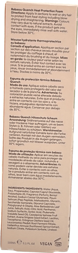 trepadora Quench Heat Protection Foam 150ml - Reliked