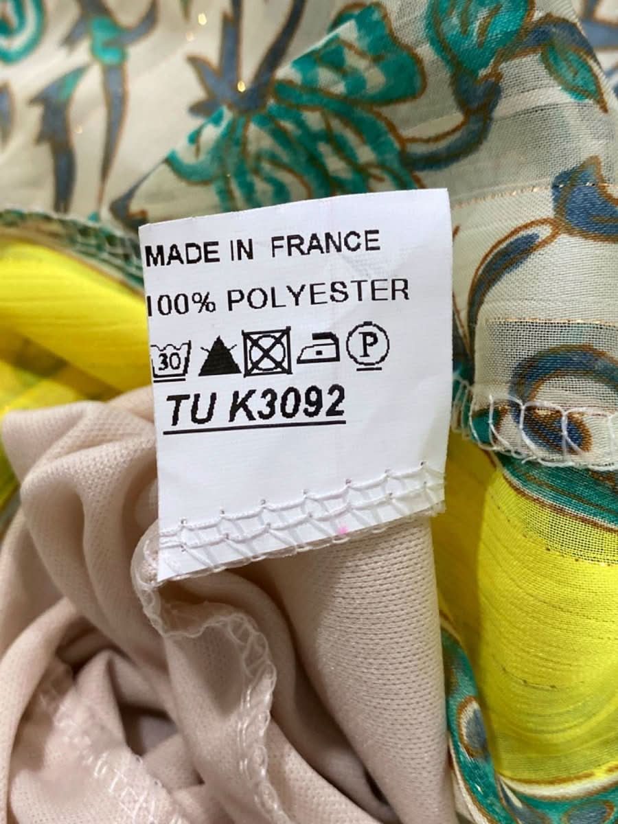 Trois Ka Multicolour Floral - Patterned Maxi Dress UK M - Reliked