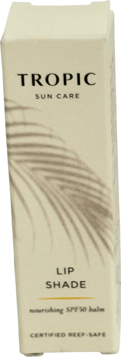 Tropic Skin Care Lip Shade Nourishing Spf 50 Balm 4.5g - Reliked