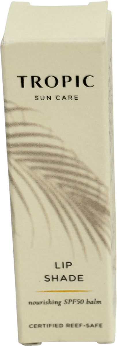 Tropic Skin Care Lip Shade Nourishing Spf 50 Balm 4.5g - Reliked