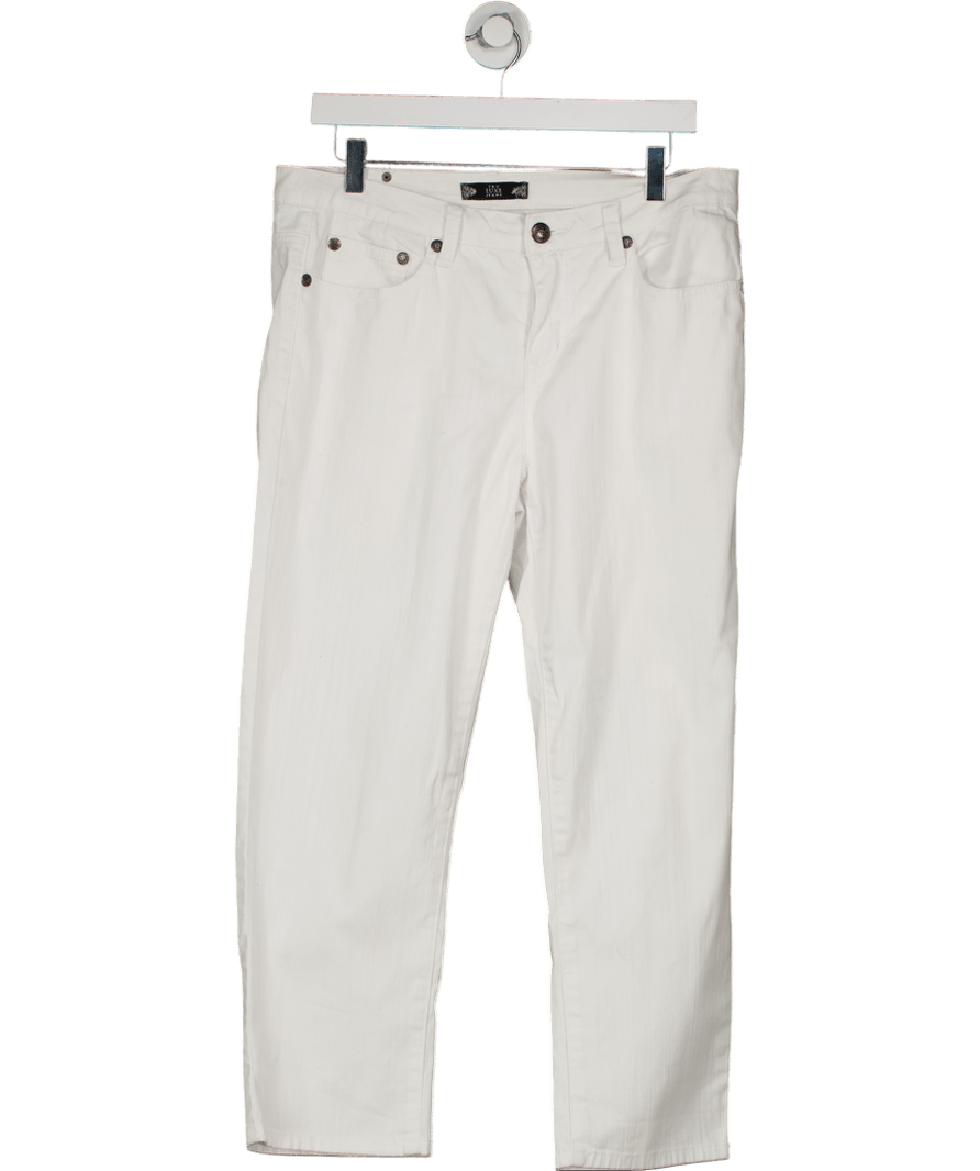 Tru Luxe jeans White Embellished Pocket Jeans W30 - Reliked