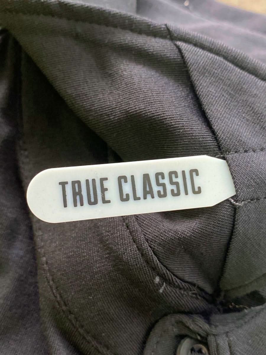 True Classic Black Long Sleeve Shirt XL - Reliked