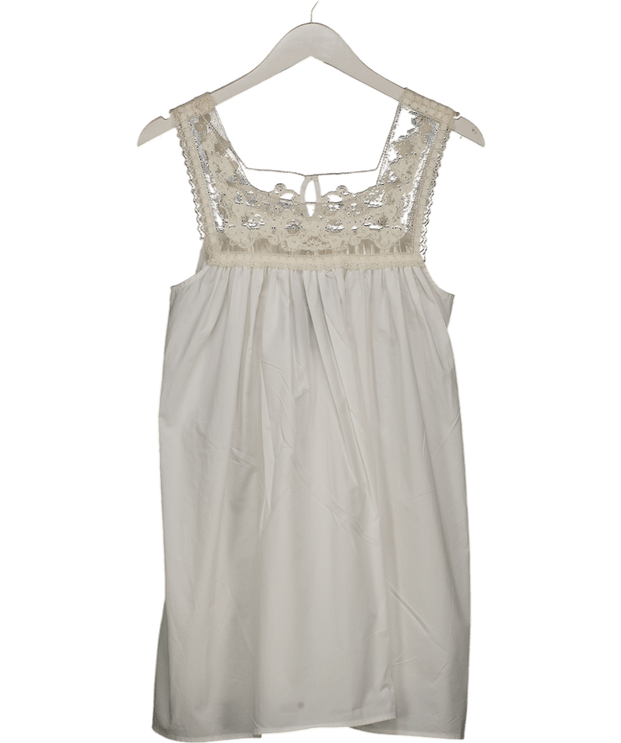 Tularosa White Emma Rose Peyton Mini Dress UK XS - Reliked