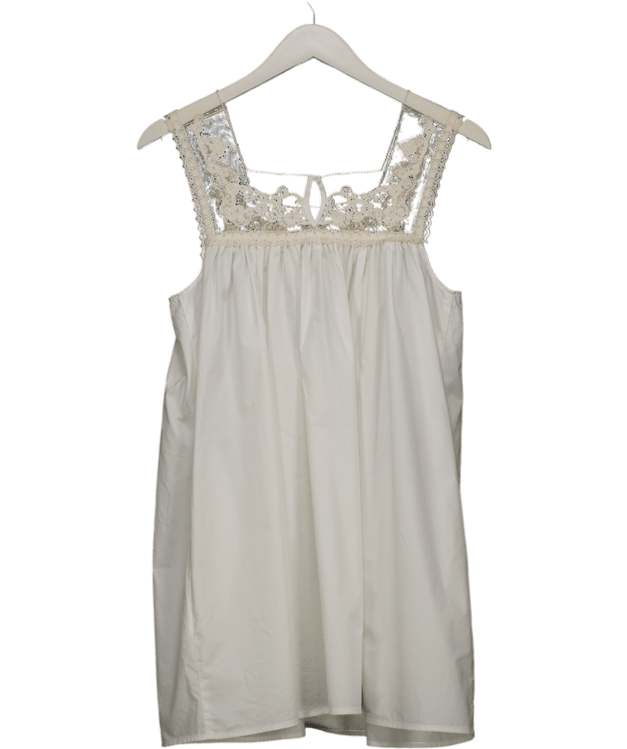 Tularosa White Emma Rose Peyton Mini Dress UK XS - Reliked
