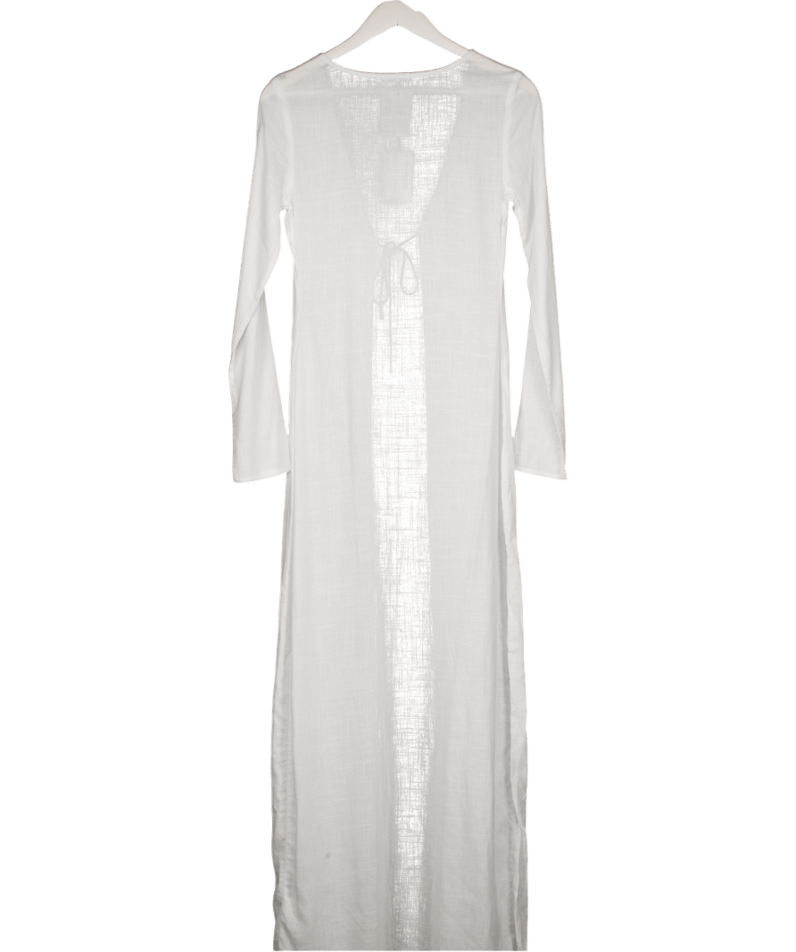 Tularosa White Jolanda Robe UK XS - Reliked