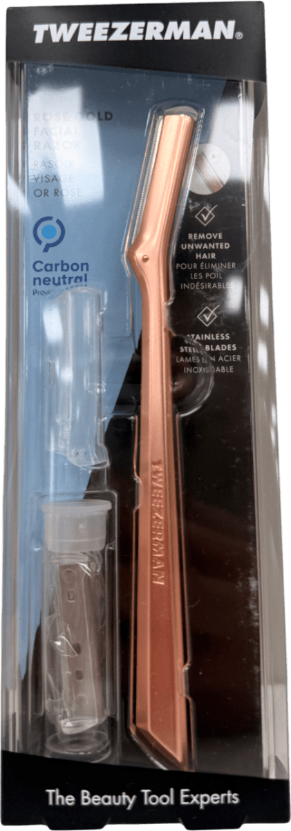 Tweezerman Rose Gold Facial Razor o/s - Reliked