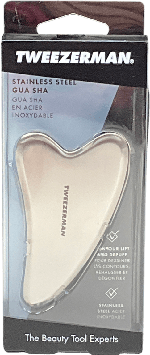 Tweezerman Stainless Steel Gua Sha One size - Reliked