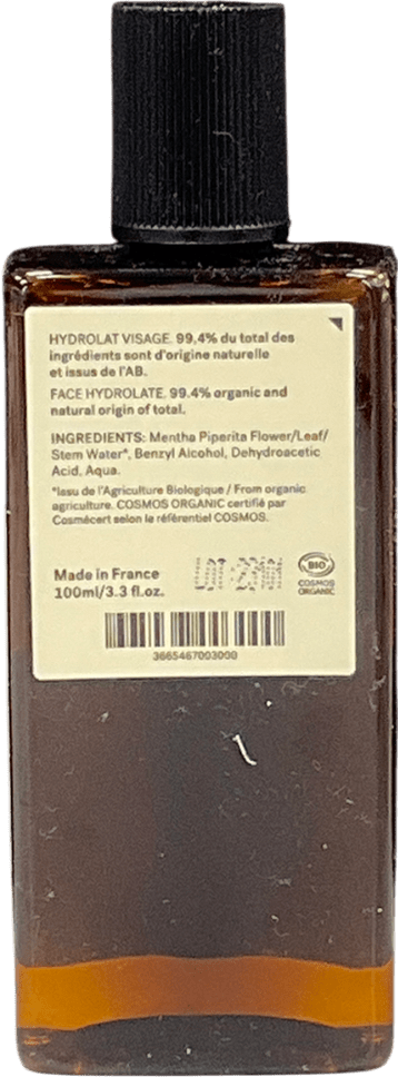 typology Organic Peppermint Hydrolate Pore Minimising Raw 3012 100ml - Reliked