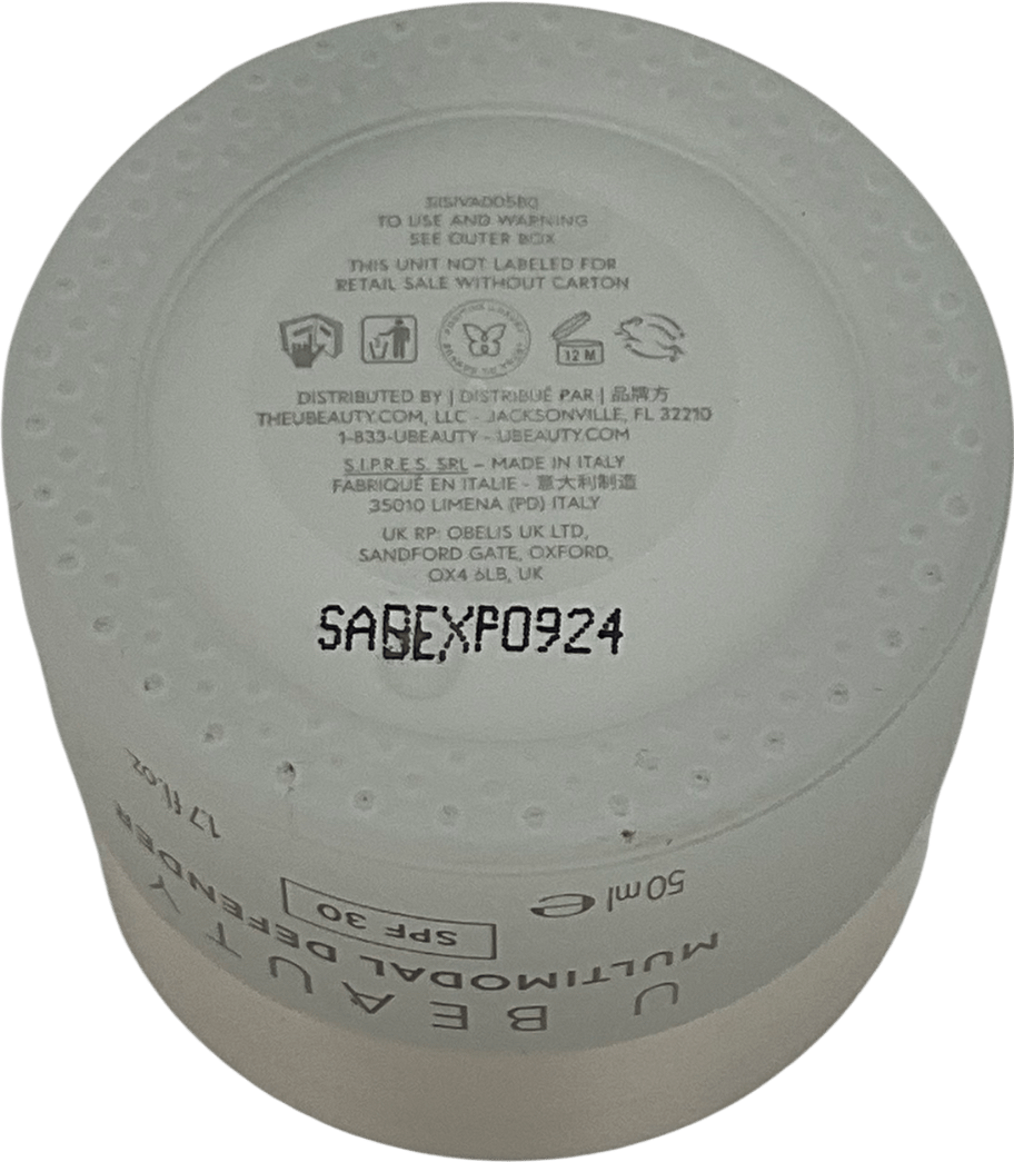 U Beauty Multimodal Defender (broad Spectrum) Spf30 50ml - Reliked