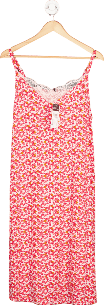 Ulla Popken Red/Pink Floral Print Sundress EU 46/48 - Reliked