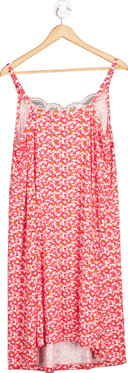 Ulla Popken Red/Pink Floral Print Sundress EU 46/48 - Reliked