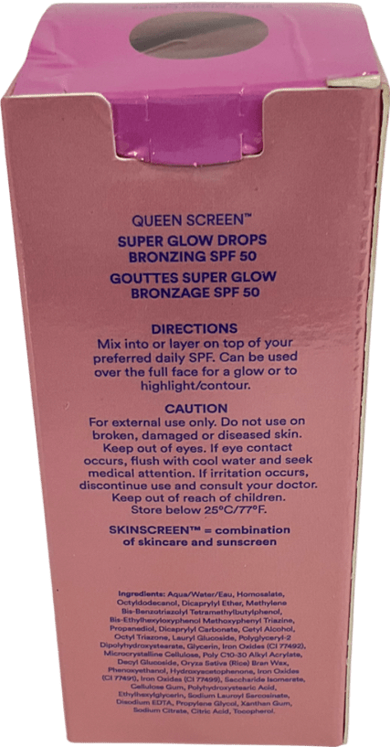 ultra violette Queen Screen™ Spf50 Super Glow Drops Bronzing Universal 30ml - Reliked