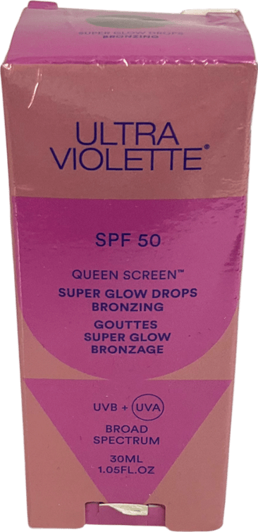 ultra violette Queen Screen™ Spf50 Super Glow Drops Bronzing Universal 30ml - Reliked