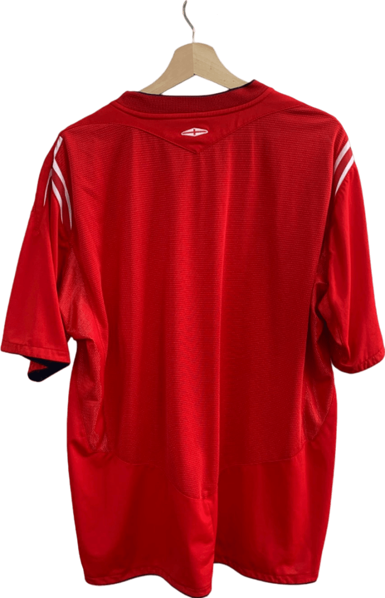 Umbro Red England Football Shirt XXL - Reliked