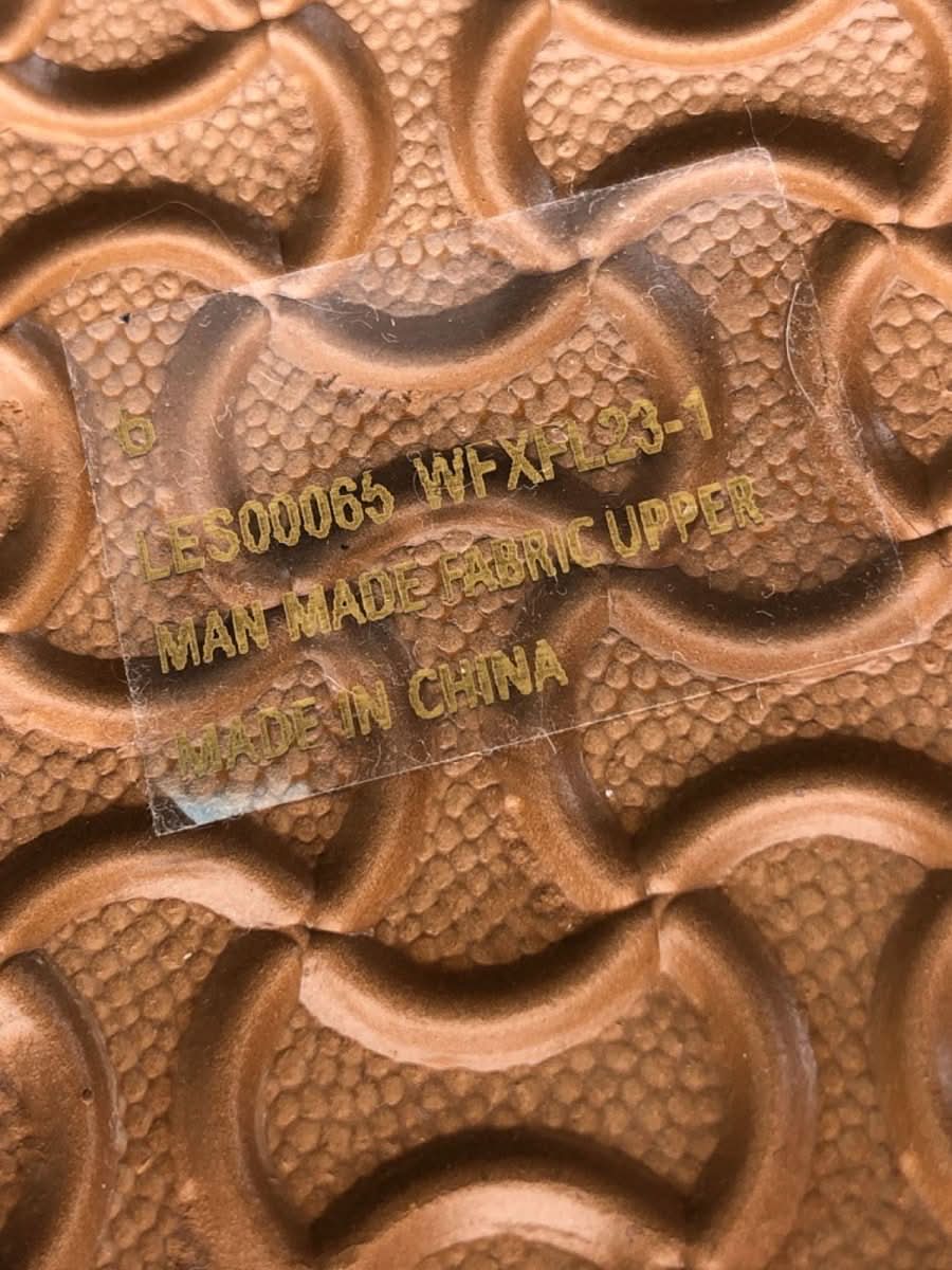 Unbranded Brown Embroidered Platform Slippers UK 3 - Reliked