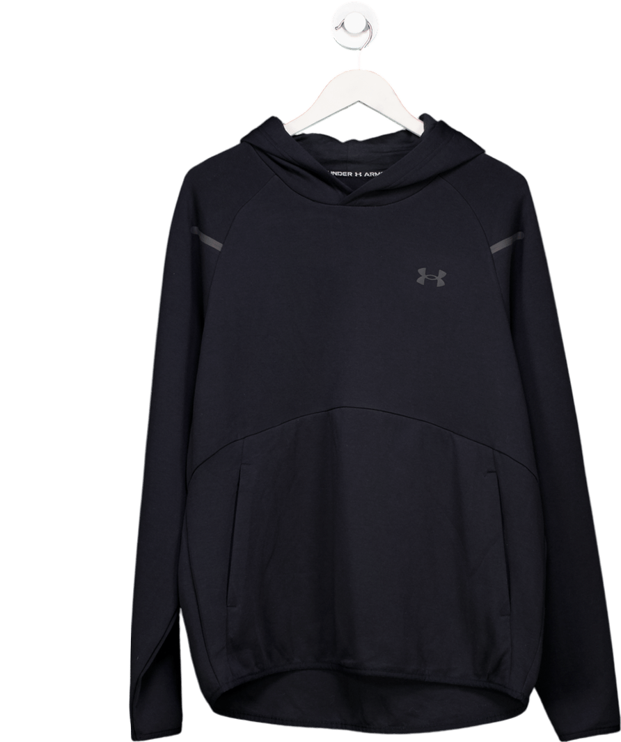 Under Armour Black Scuba Hoodie UK M - Reliked