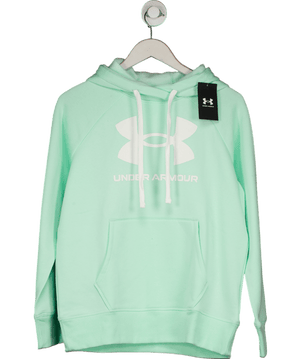 Under Armour Mint Green Fleece Lined Hoodie Top UK S