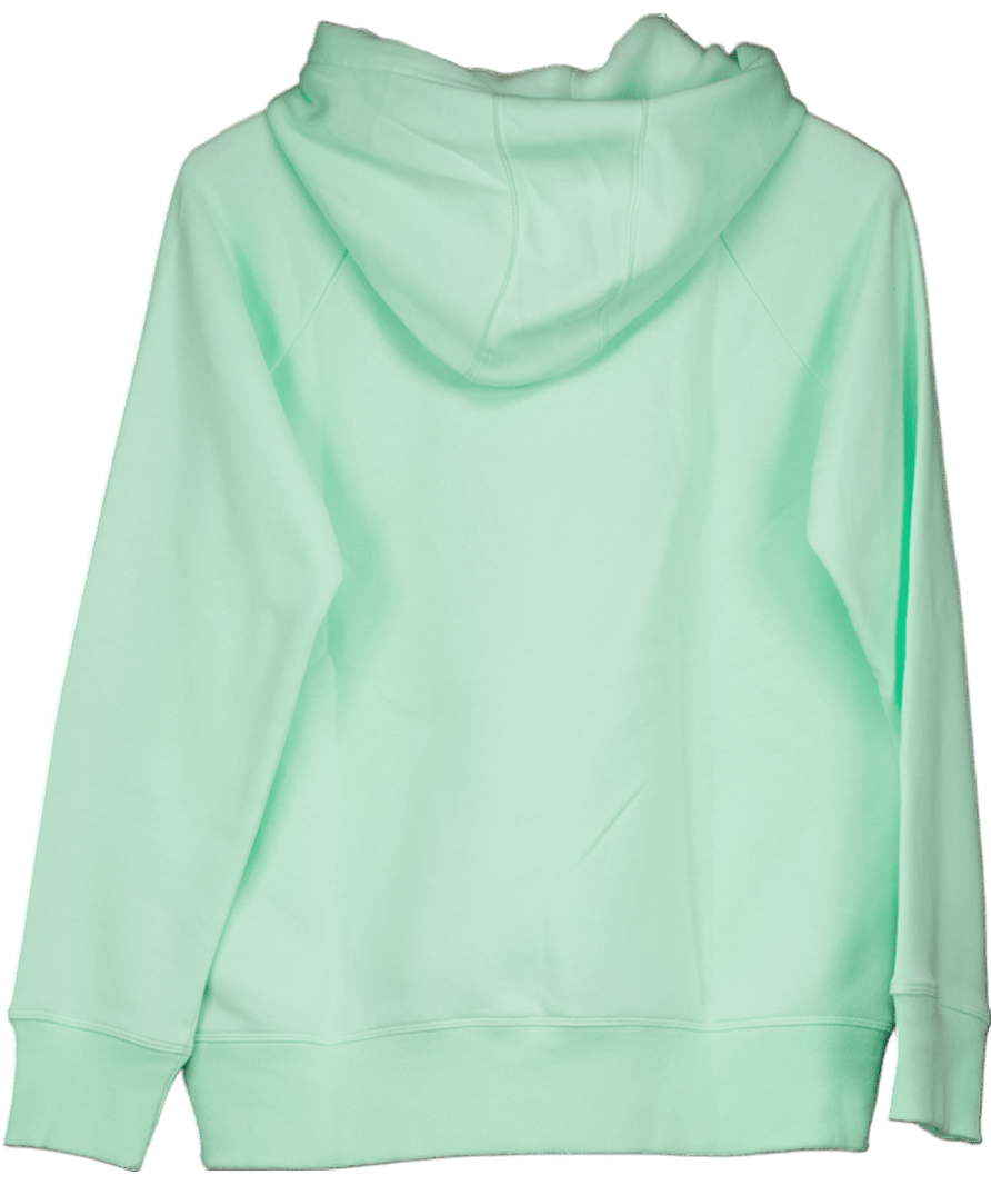 Under Armour Mint Green Fleece Lined Hoodie Top UK S - Reliked