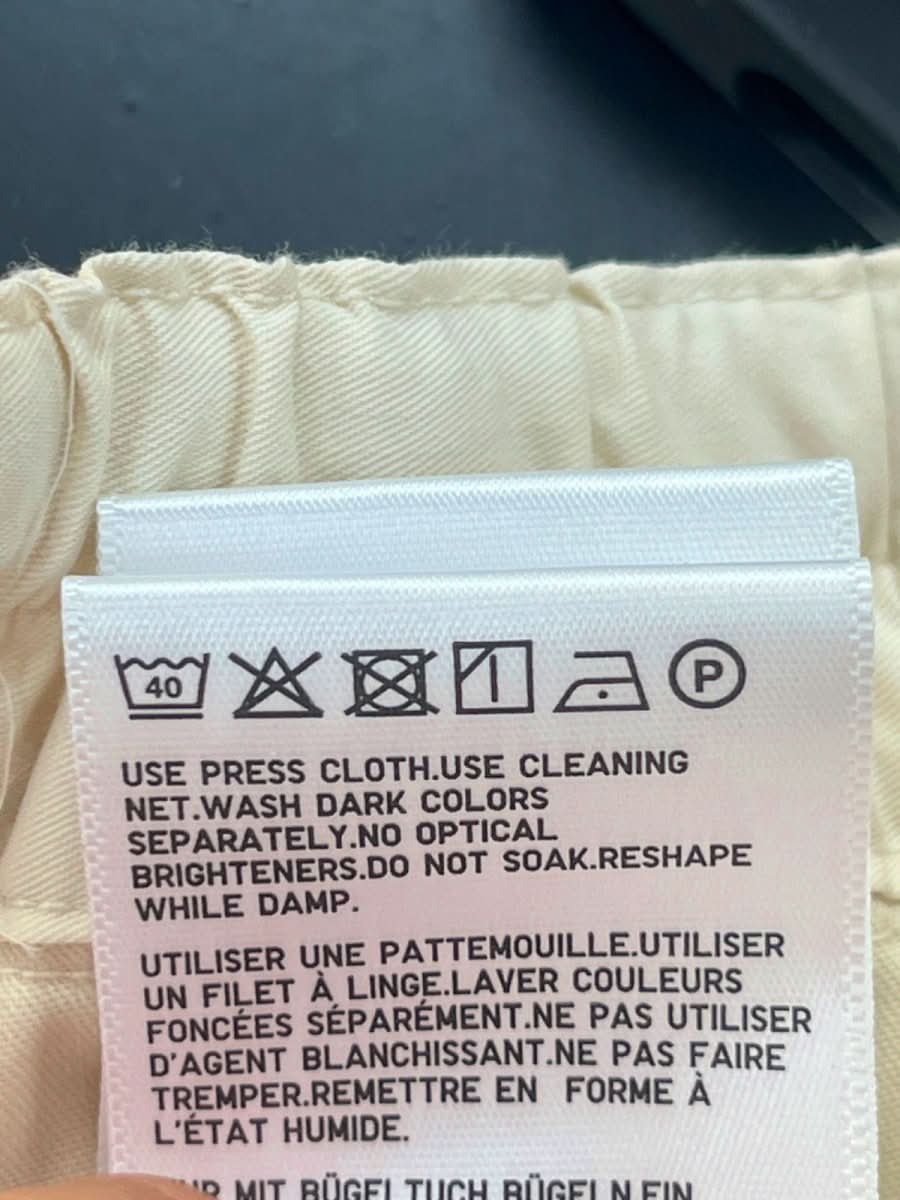 Uniqlo Beige Women's Tapered Easy Pants UK S - Reliked