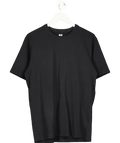 Uniqlo Black Crew Neck T-shirt UK M - Reliked