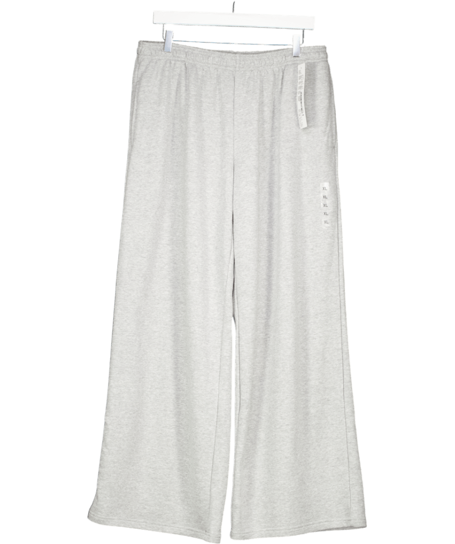 Uniqlo Grey Wide Leg Jogger UK XL - Reliked