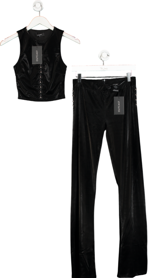 outcast Black Sachi Top And UK XS