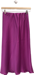 Nanushka Purple Midi Skirt UK XS