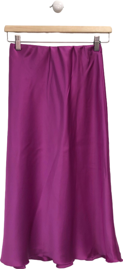 Nanushka Purple Midi Skirt UK XS