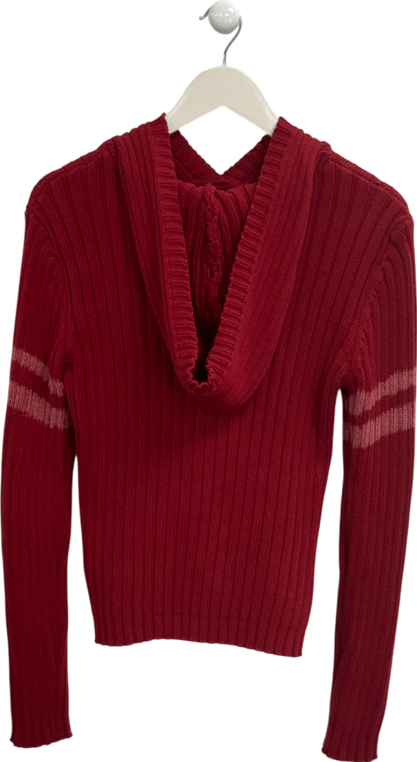 Jaded London Red 4ever Hoodie UK XS