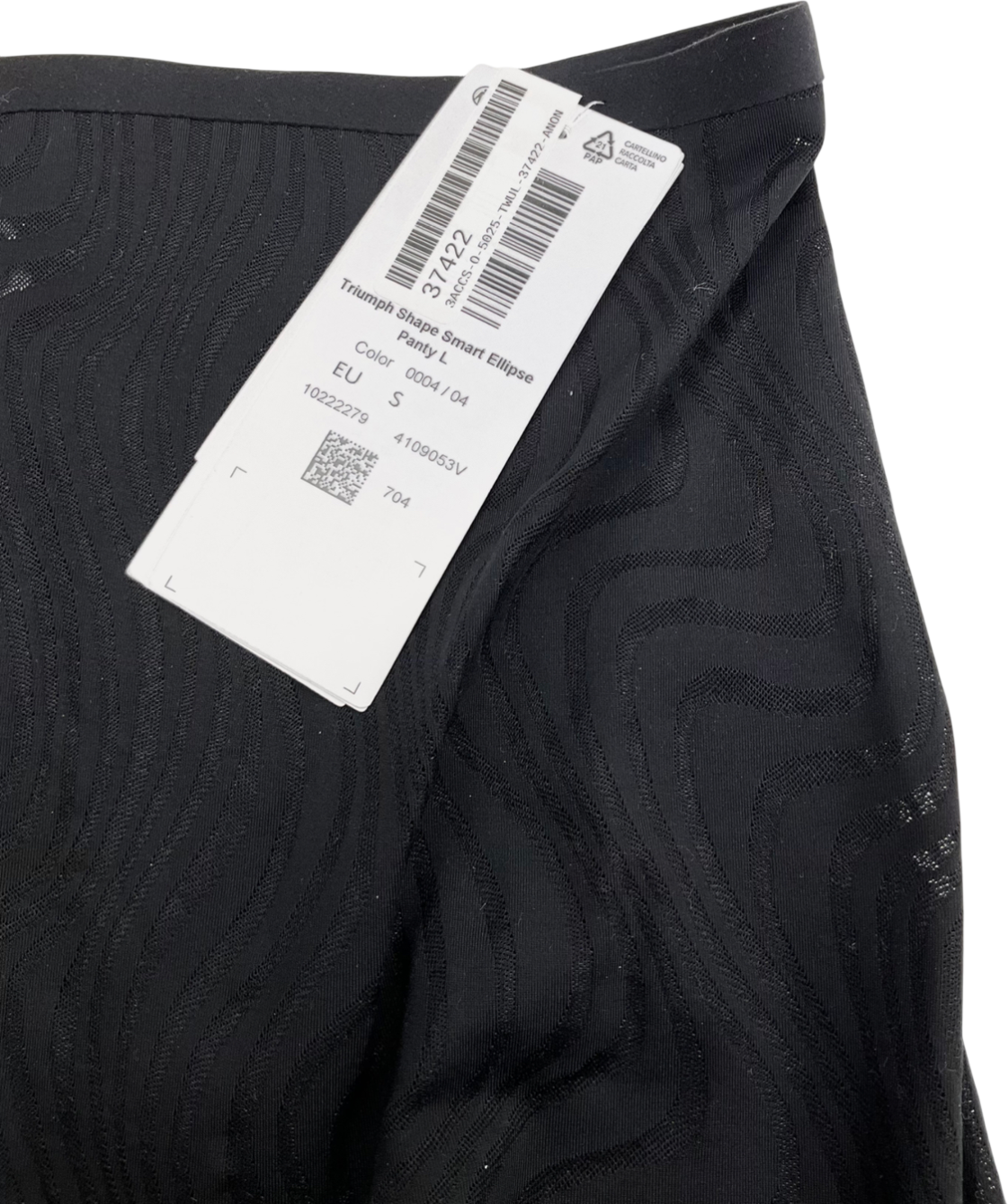 Triumph Black Shape Smart Ellipse Highwaist Shaping Knickers UK 10